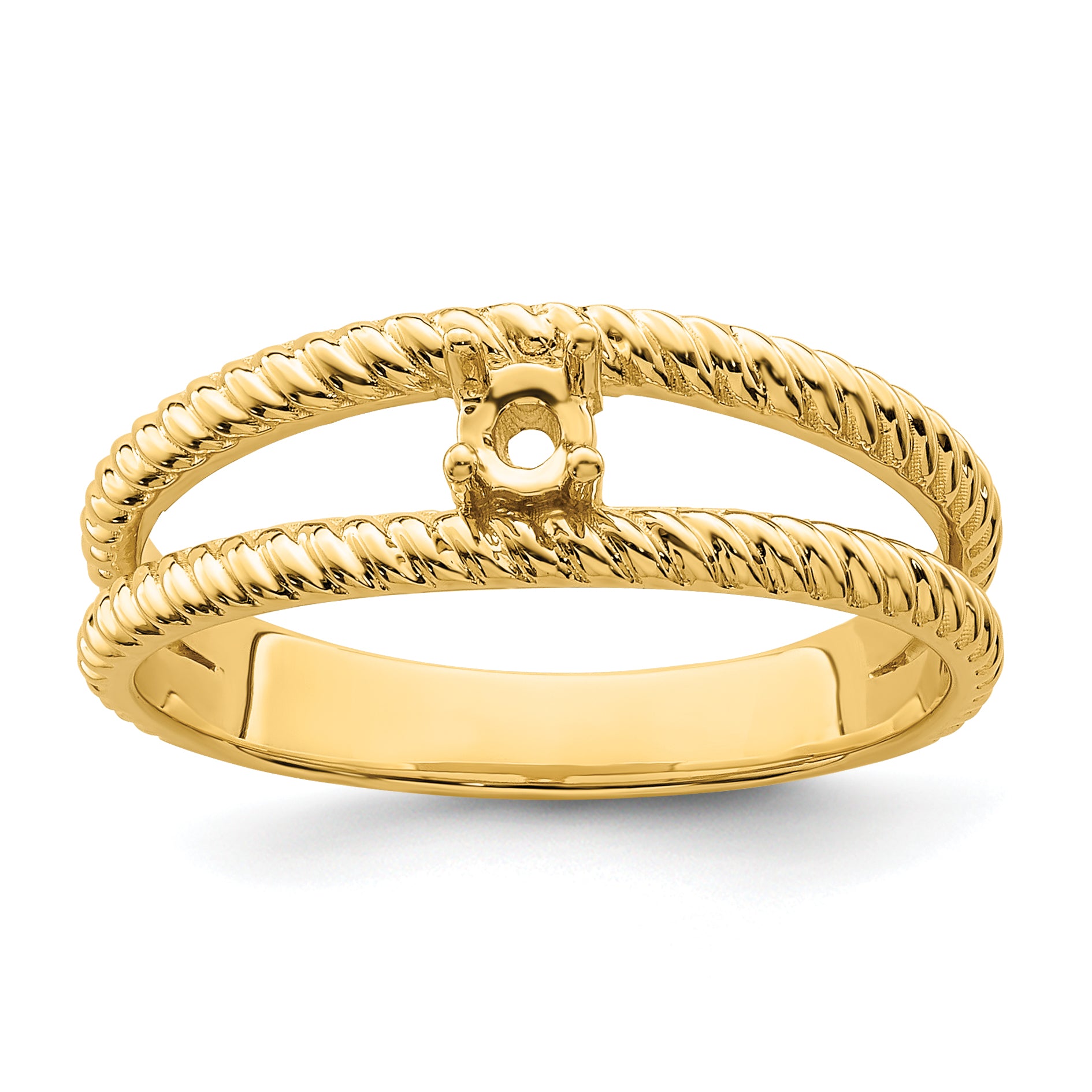 14k Synthetic Family Jewelry Ring