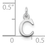 10KW Cutout Letter C Initial Charm