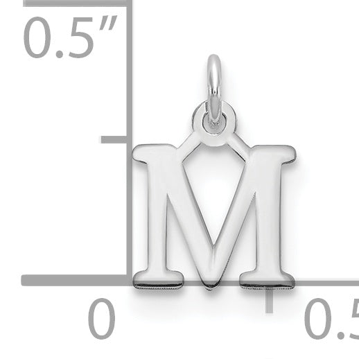 10KW Cutout Letter M Initial Charm