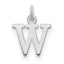 10KW Cutout Letter W Initial Charm