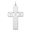 Sterling Silver/Rhodium-plated with Cut-out Name Charm