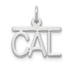 14k White Gold Top Bar Name Plate