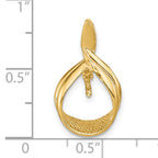 14k Pearl Pendant Mounting (No Stone Included)
