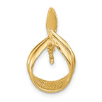 14k Pearl Pendant Mounting (No Stone Included)