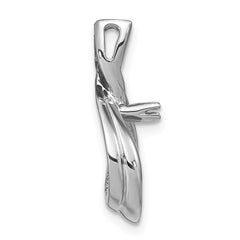 14k White Gold Pearl Pendant Mounting (No Stone Included)