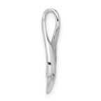 14k White Gold 3mm Round Stone Mounting (No Stone Included)