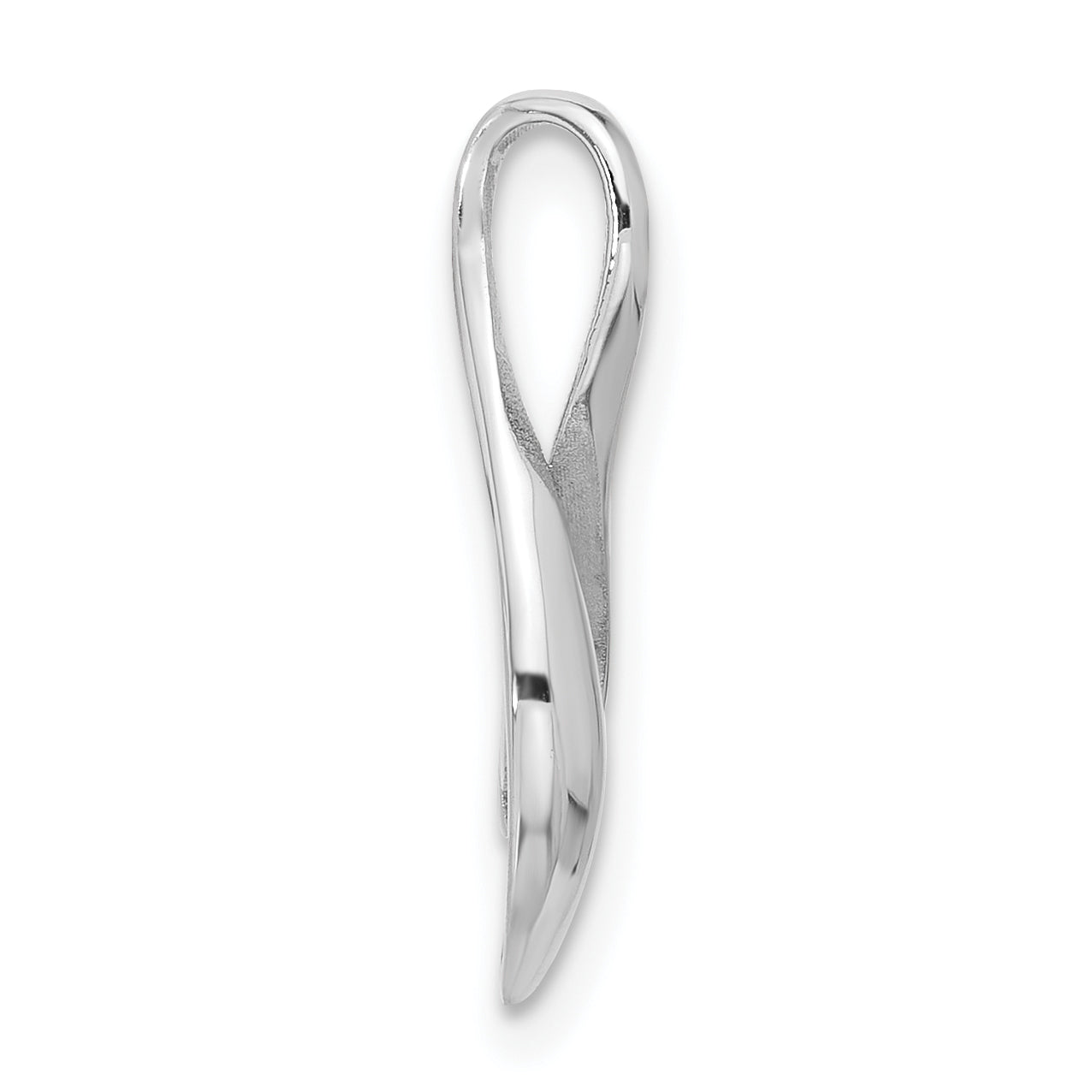 14k White Gold 3mm Round Stone Mounting (No Stone Included)