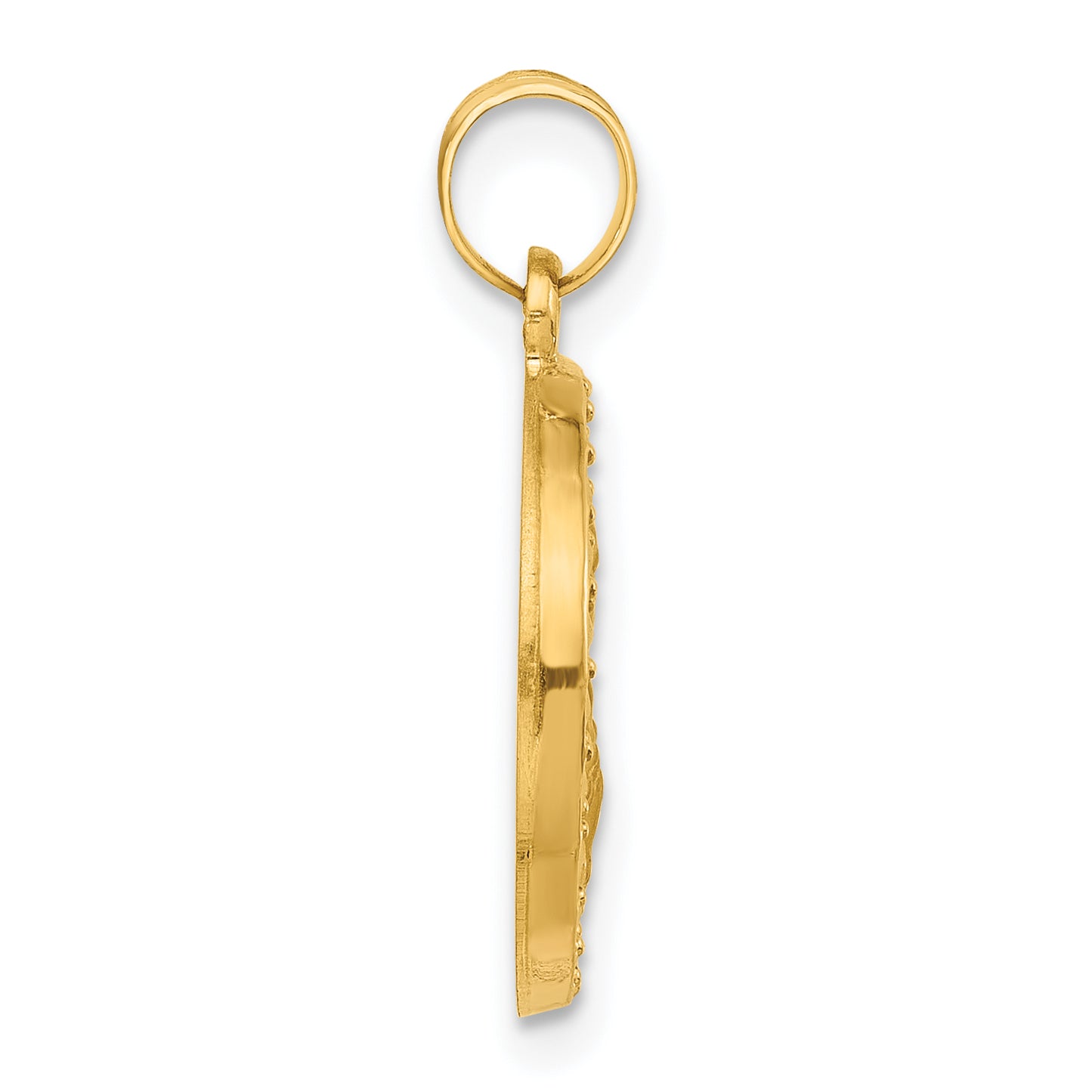 14K Hollow St. Joseph Medal Secondary image