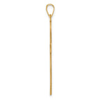 14k Cross Pendant