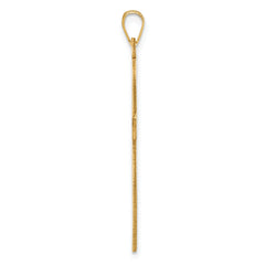 14k Cross Pendant