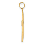 14k Polished Religious Cross Pendant