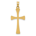 14k Polished Religious Cross Pendant
