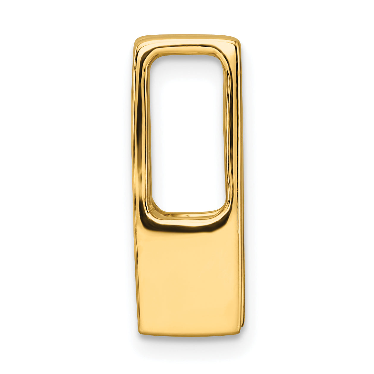 14k Holds 7.5mm Stone Slide Mounting (No Stone Included) Fits up to 6mm Regular/8mm Fancy or Reversible Omega