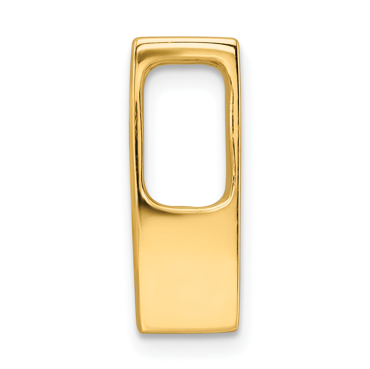 14k Holds 6mm Stone Slide Mounting (No Stone Included) Fits up to 6mm Regular/8mm Fancy or Reversible Omega