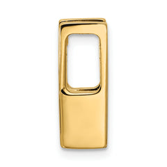 14k Holds 5.25mm Stone Slide Mounting (No Stone Included) Fits up to 6mm Regular/Fancy/Reversible Omega
