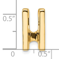 14k Holds 4.1mm Stone Slide Mounting (No Stone Included) Fits up to 4mm Regular/6mm Fancy or Reversible Omega