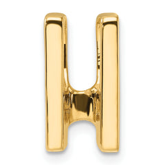 14k Holds 4.1mm Stone Slide Mounting (No Stone Included) Fits up to 4mm Regular/6mm Fancy or Reversible Omega