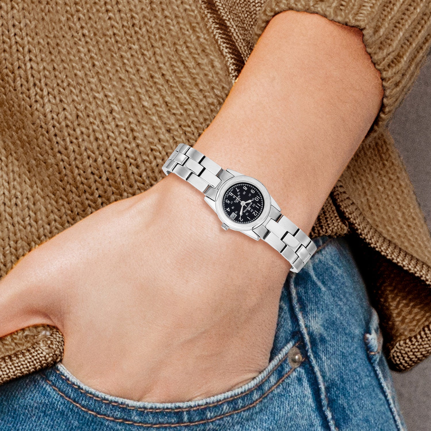 Ladies Mountroyal Stainless Steel 24mm Sport Watch