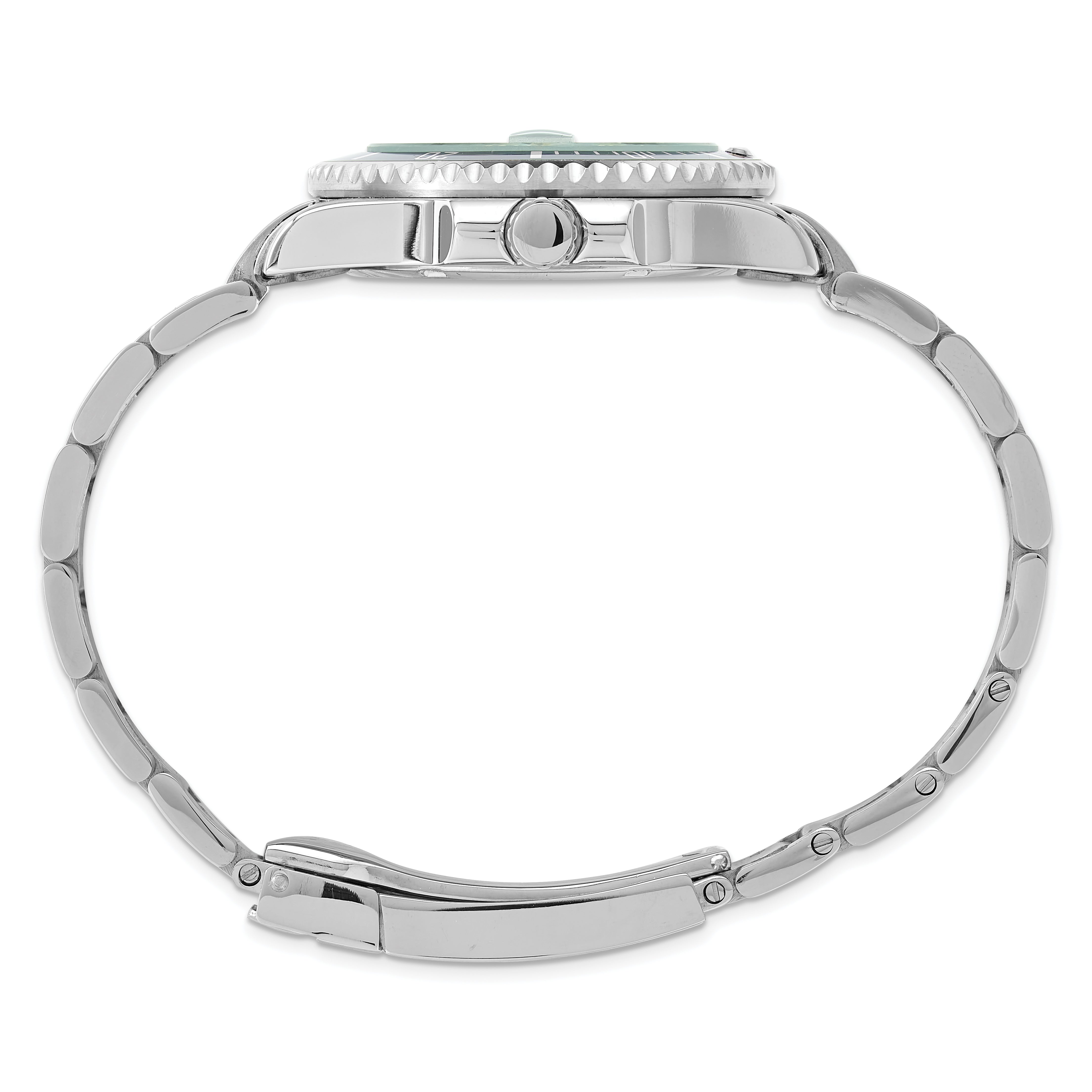 Mens Mountroyal Stainless Steel Blue Dial Divers Watch