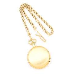 Charles Hubert Satin Gold-finish Brass Pocket Watch
