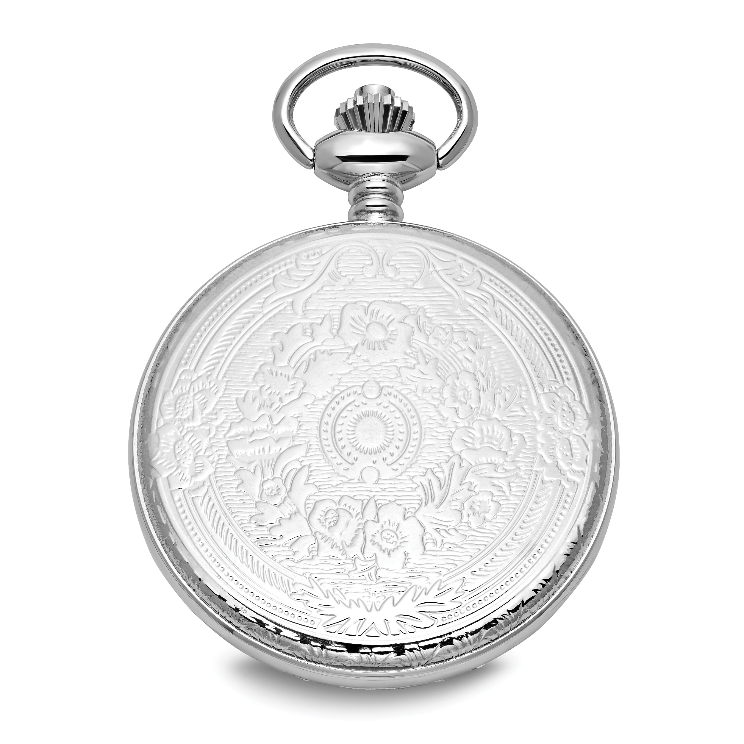 Charles Hubert Polished Brass Window Cover Pocket Watch