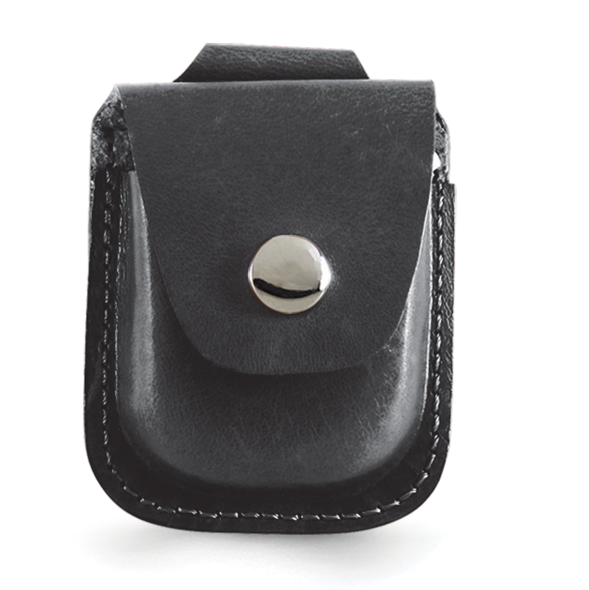 Charles Hubert Black Leather Holder For Up To 52mm Pocket Watch
