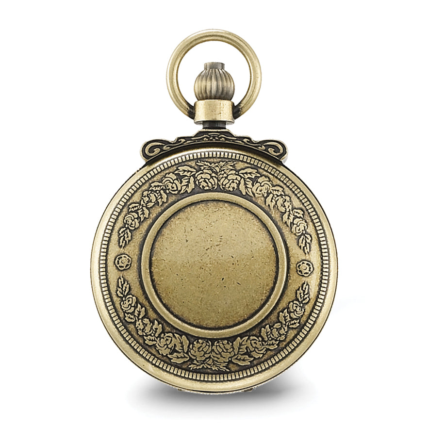 Charles Hubert Antique Gold-finish Shield Pocket Watch
