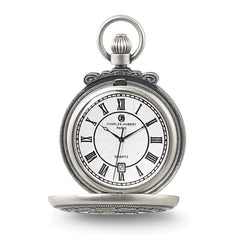 Charles Hubert Antique Chrome-finish Shield Pocket Watch