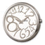 Moog Pol. Stnlss Stl/Silver Dial/Slvr-tone Mrkrs Watch Only