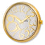 Moog Gld-tone Pol. Stnlss Stl/White Dial/Gld-tone Mrkrs Watch Only