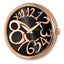 Moog Rose Pol. Stnlss Stl/Black Dial/Rose Mrkrs Watch Only