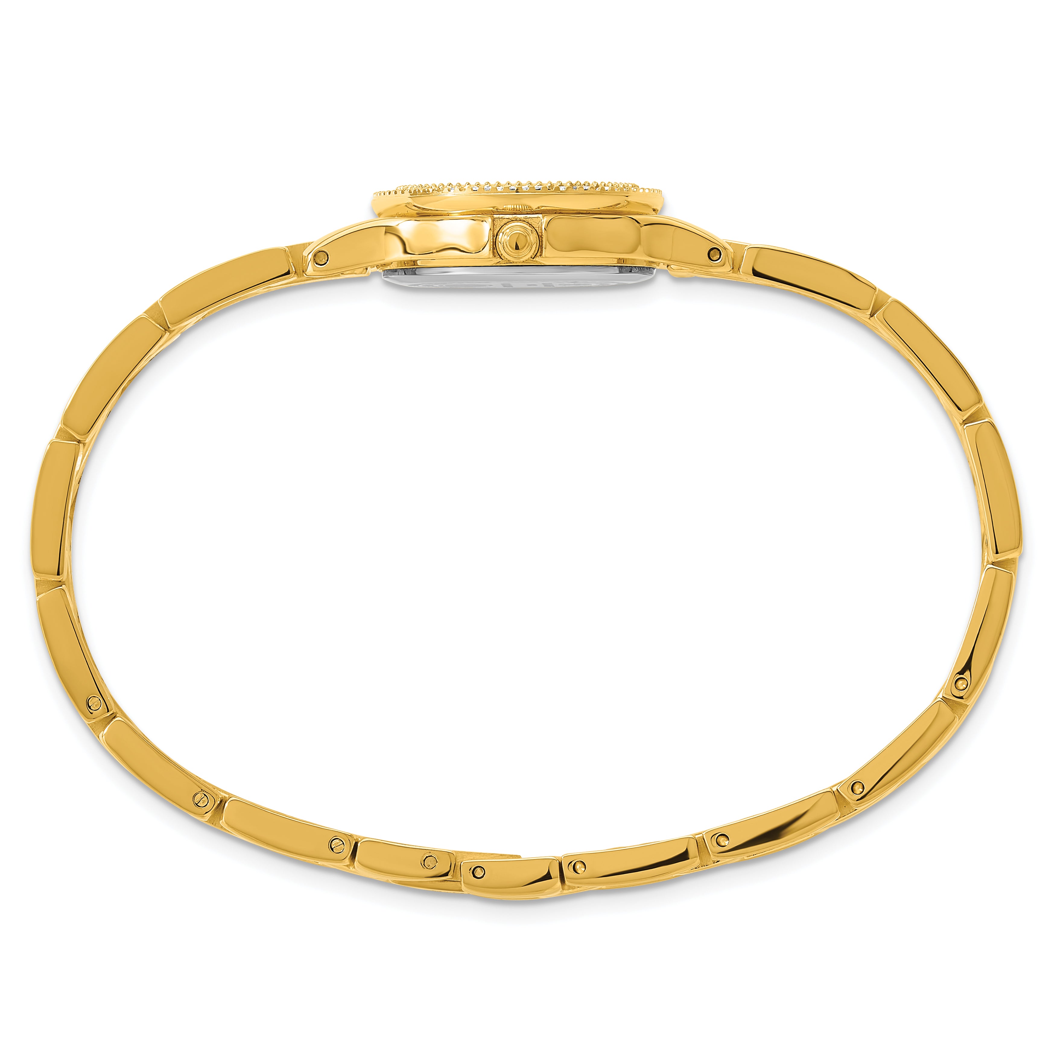 Charles Hubert Gold-finish MOP Dial with 4 Color Bezels Watch