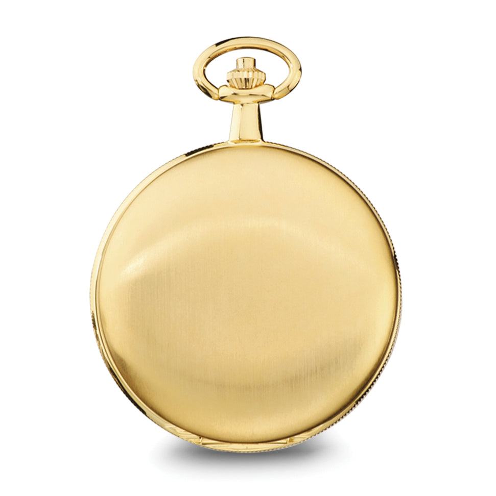 Charles Hubert Gold-finish White Dial Pocket Watch