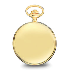 Charles Hubert Gold-finish White Dial Pocket Watch