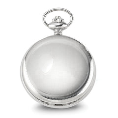 Charles Hubert Chrome-finish Shield Design Pocket Watch