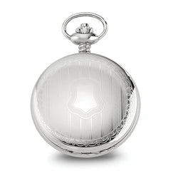 Charles Hubert Chrome-finish Shield Design Pocket Watch