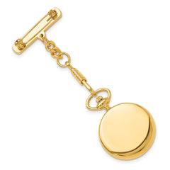 Charles Hubert Gold-finish White Dial Pin Nurse Watch