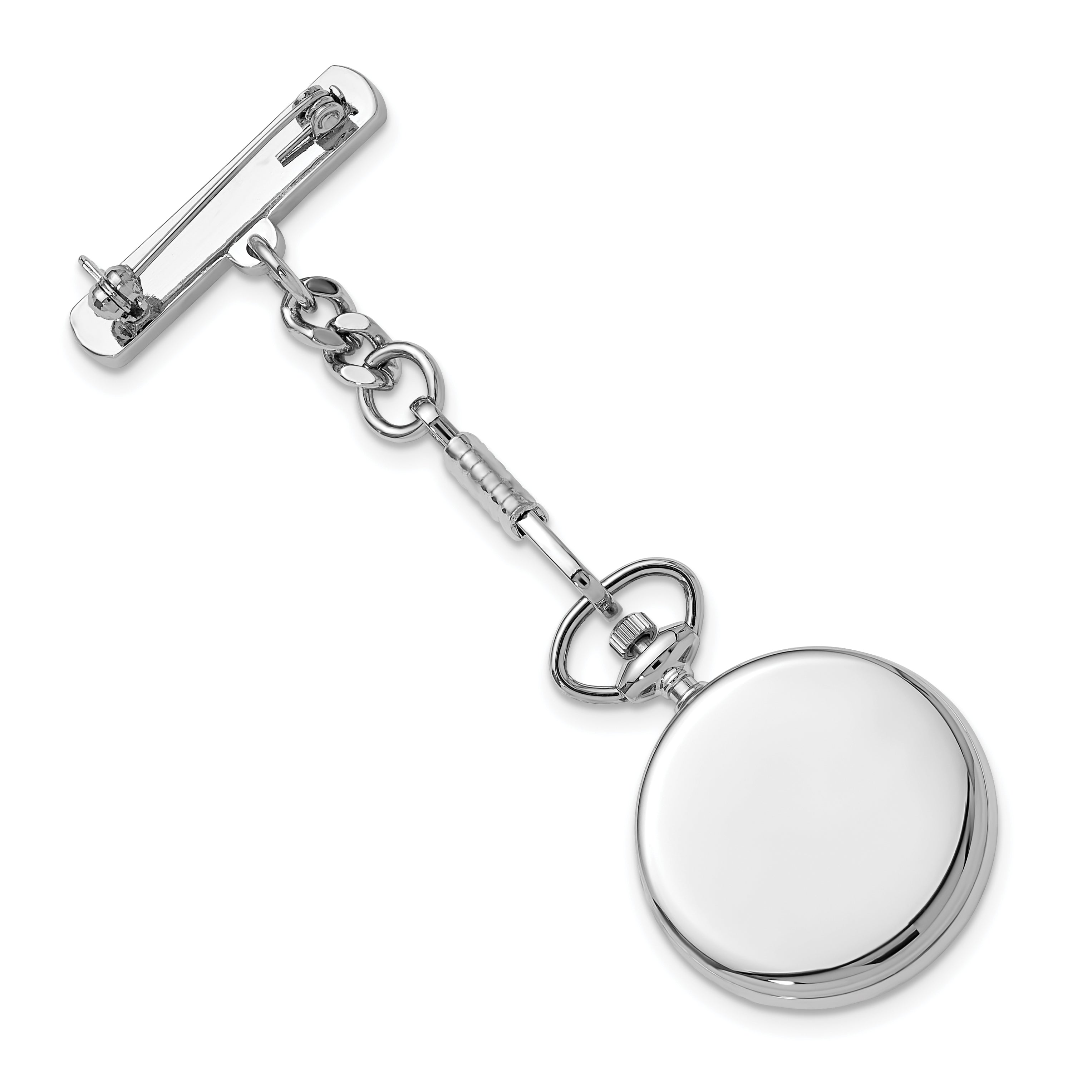 Charles Hubert White Dial Pin Nurse Watch
