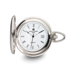 Charles Hubert Shield White Dial Pocket Watch