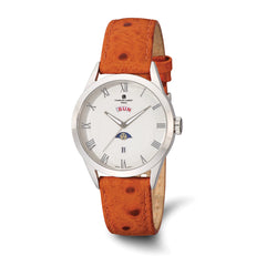 Charles-Hubert Stainless Steel White Dial with Day and Date Watch