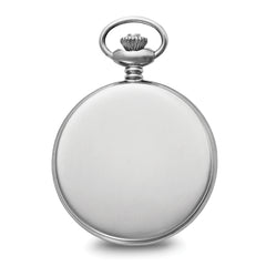 Charles Hubert Stainless Steel Hunter Case Tritium Mechanical Pocket Watch