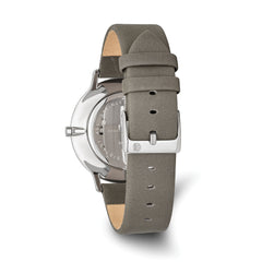 Charles Hubert Stainless Steel Grey Dial Quartz Watch