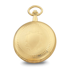 Charles Hubert Gold-finish White Dial Pocket Watch