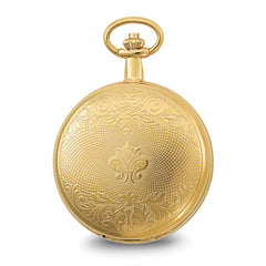 Charles Hubert Gold-finish White Dial Pocket Watch