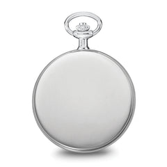 Charles Hubert Half Dollar Coin/Plain Polished Back Pocket Watch