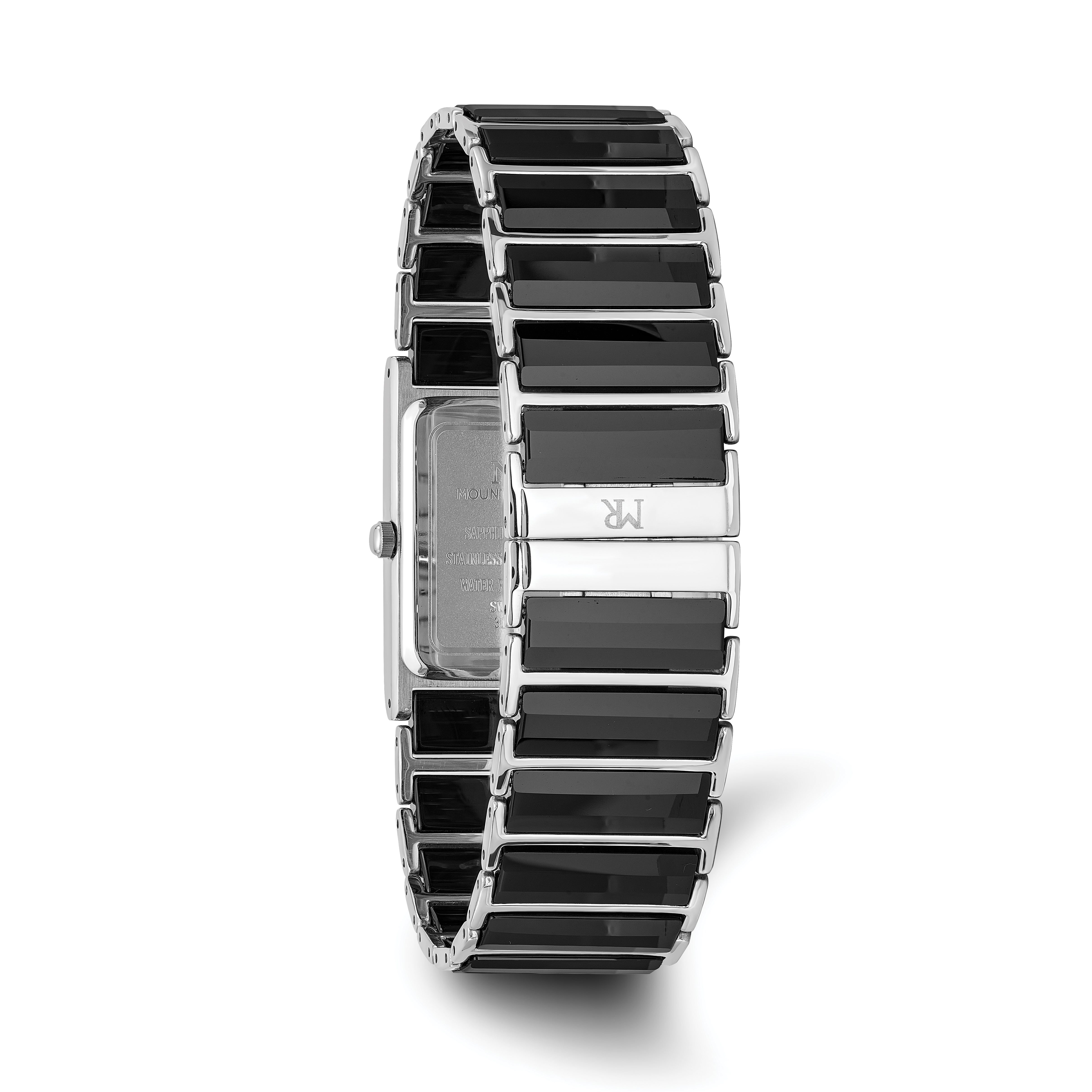 Mens Mountroyal Ceramic Swiss Movement 22x29mm Watch