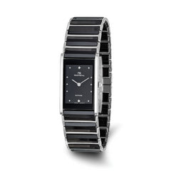 Mens Mountroyal Ceramic Swiss Movement 22x29mm Watch