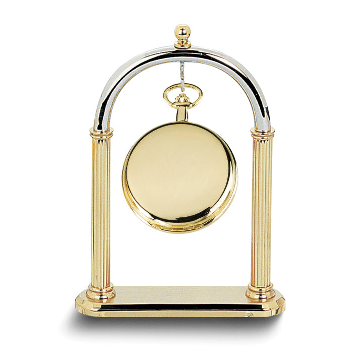 Charles Hubert 14k Gold-plated Pocket Watch Stand