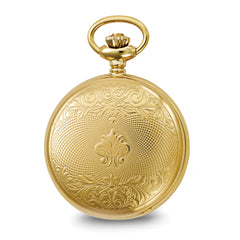 Charles Hubert Gold-finish White Dial Pocket Watch