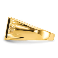 14k Men's ring Mounting (No Stone Included)